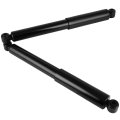 Rear Shock Absorber 2 Piece Set For 2010 2011 2012 2013 Ford Transit Connect Replaces 349113 37311 9t1z18125c Black Finish 