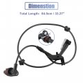 X Autohaux Abs Wheel Speed Sensor Rear Right 89545-71030 Replacement For Toyota Hilux Vsc 2004-2014