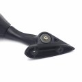 Httmt- Rearview Mirror Carbon Fiber Short Stem Side Compatible With Yamah 15-21 Yzf-r3 14-21 Yzf-r25 15-20 Nmax 125 155 P N