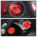 Acanii For Black 2003-2008 Toyota Corolla Tail Lights Brake Lamps Taillights Taillamps Left Right 2004 2005 2006 2007