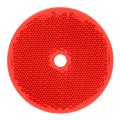 Gg Grand General 80829 Round Red 2-3 8a Reflector With Center Mounting Hole For Trucks Towing Trailers Rvs And Buses 1 Pack 