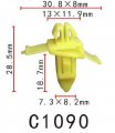 Autobahn88 Exterior Side Trim Clip Compatible With Toyota Land Cruiser Prado Oem 7539860021 Pack Of 20
