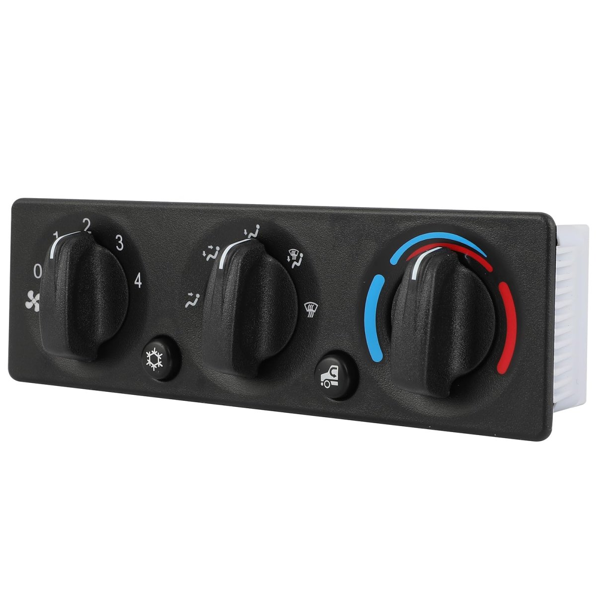 Hvac Control Panel For Peterbilt Climate Module Replacement Q21-6119 Abs Pc Shell With Metal Core Knobs 337 8 3l And Other