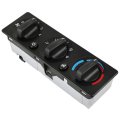 Hvac Control Panel For Peterbilt Climate Module Replacement Q21-6119 Abs Pc Shell With Metal Core Knobs 337 8 3l And Other