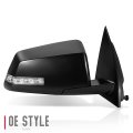 Gm1321365 Factory Style Passenger Right Side Mirror Power Folding Adjust Heated Glass Turn Signal Memory Compatible With Saturn