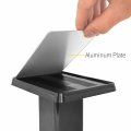Ipick Image Compatible With American Flag Thin Green Line Border-patrol-agents Uv Graphic Metal Plate On Abs Plastic 2 Inch Tow