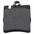 Brake Pads Rear Set Semi-metallic All-weather Mechanics Choice For 2009-2011 Mercedes-benz Slk300