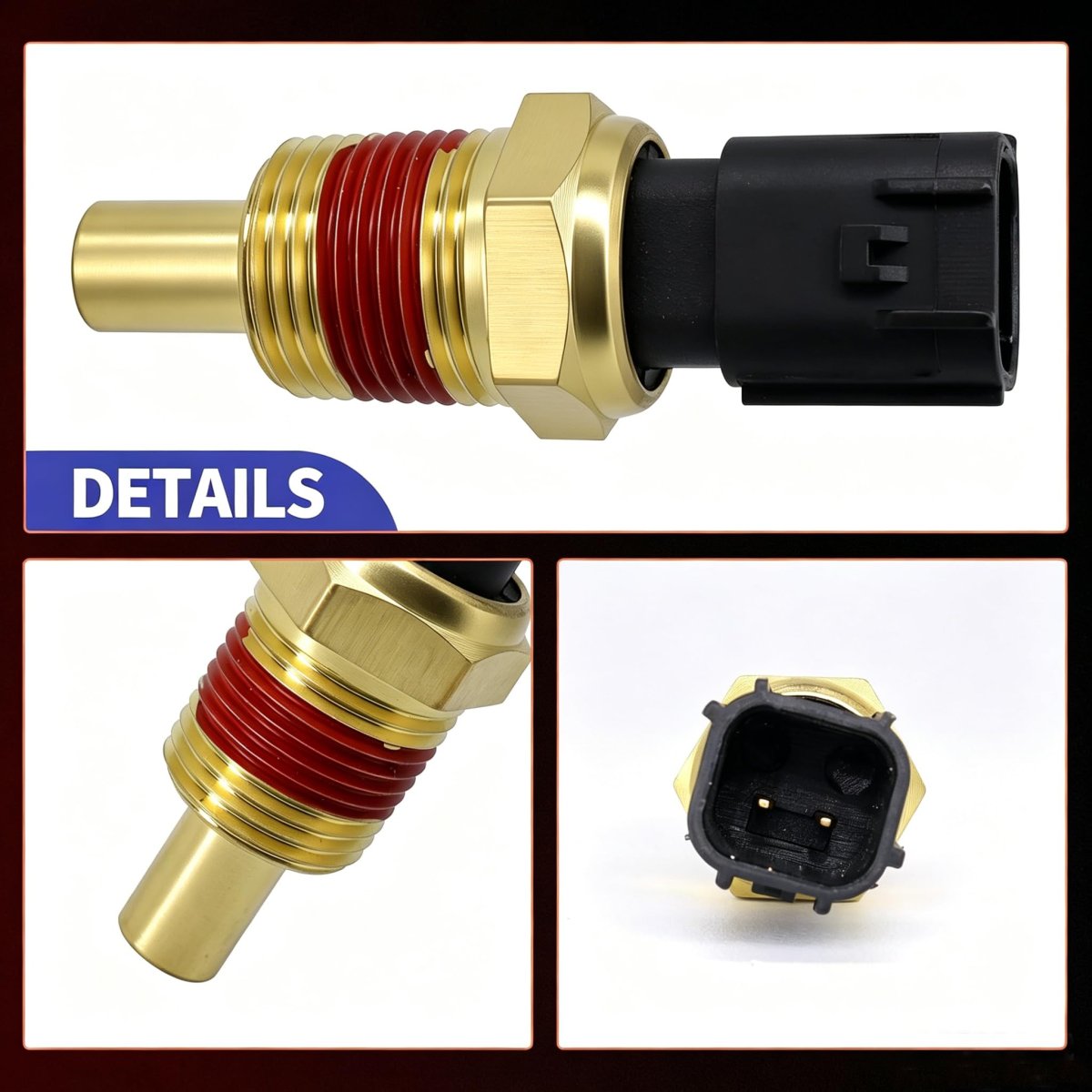 5269870ab Coolant Temperature Sensor Replacement For Jeep Dodge Chrysler Plymouth Ram Mini Cooper Fits 300 Pt Cruiser Town And