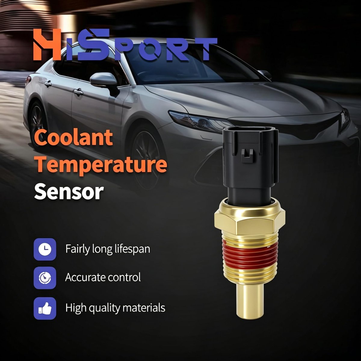 5269870ab Coolant Temperature Sensor Replacement For Jeep Dodge Chrysler Plymouth Ram Mini Cooper Fits 300 Pt Cruiser Town And