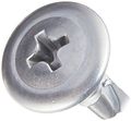 410 Stainless Steel Self-drilling Screw Plain Finish Modified Truss Head Phillips Drive 2 Drill Point 8-18 Thread Size 1 Length 