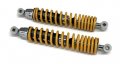 Yellow Front Shocks Absorber Springs Replaces Oem Yamaha Banshee 3gg-23350-20-35