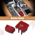 X Autohaux 1 Set Auto H Button Cover Long Feet P Replacement For Bmw 5 5gt 6 7 X3 X4 X5 X6 Series F01 F02 F12 F10 F07 F25 F26