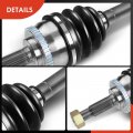 A-premium Pair 2 Front Cv Axle Shaft Assembly Compatible With Nissan Altima002 2003 2004 2005 2006 L4 2 5l Driver And Passenger