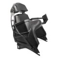 Seatjack Replacement Passenger Backrest Black Vinyl And Foam Part 000148