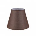 Aspen Creative 32085 Empire Spider Lamp Shade Dark Brown 9 Top X 16 Bottom 13 Slant Height 