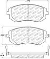 Stoptech 308 09290 Street Brake Pads