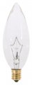 Satco S3387 220v Candelabra Base 40-watt B10 Light Bulb Clear 