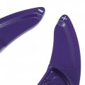 X Autohaux Pair Purple Steering Wheel Shift Paddle Shifter Extension Cover Accessories For Dodge Challenger Charger 2015-2021