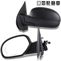 Driver Side Power Folding Heated Turn Signal Memory Puddle Lamp Mirrors For 2007-2013 Chevrolet Avalanche Silverado 1500 2500