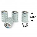 Rainbow Trout Fishing 7 Valve Stem Caps For Tire Rim Wheel Aluminum