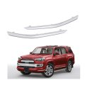 Front Bumper Molding Trim For 2014 2024 Toyota 4runner Limited Chrome Abs Plastic Replacement 5271235010 5271335010 To1046101 