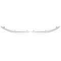 Front Bumper Molding Trim For 2014 2024 Toyota 4runner Limited Chrome Abs Plastic Replacement 5271235010 5271335010 To1046101