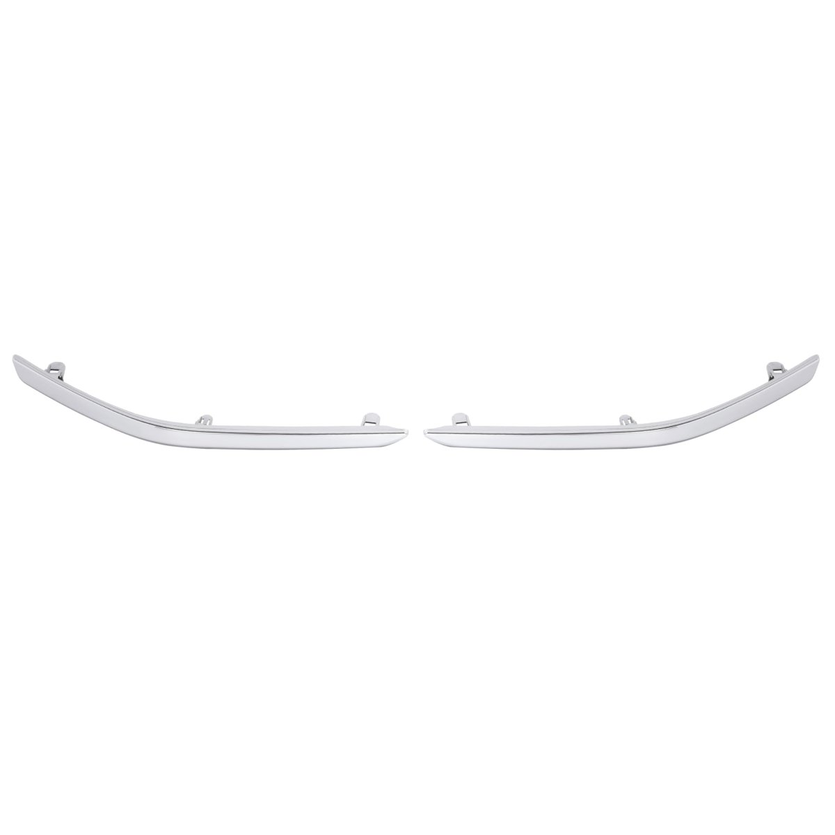 Front Bumper Molding Trim For 2014 2024 Toyota 4runner Limited Chrome Abs Plastic Replacement 5271235010 5271335010 To1046101
