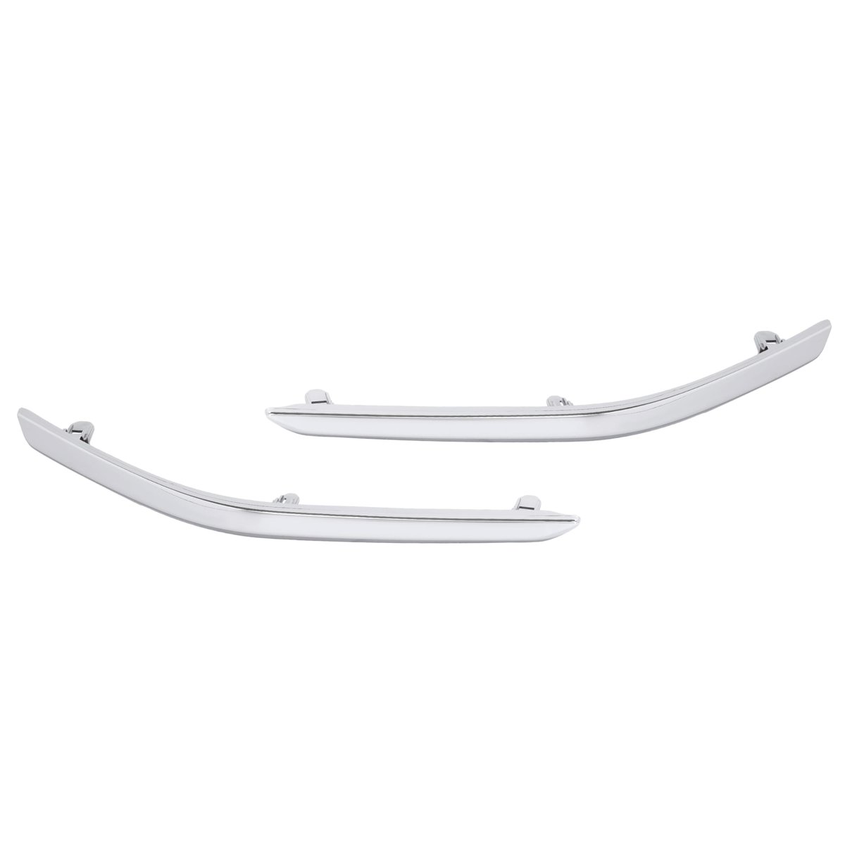 Front Bumper Molding Trim For 2014 2024 Toyota 4runner Limited Chrome Abs Plastic Replacement 5271235010 5271335010 To1046101