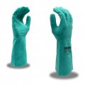 Standard Green Nitrile Gloves 4530 15 Mil Diamond Embossed Grip Unlined X Large 12 Pack 