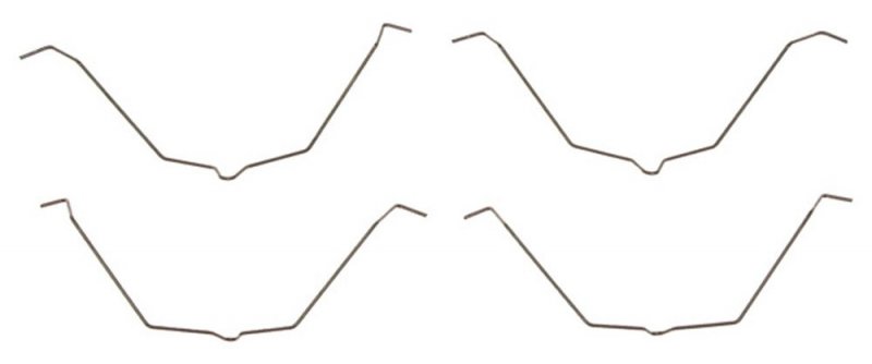 H6022 Professional Grade Disc Brake Pad Drag Reduction Clip For Rear Position Machined Finish
