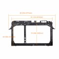 Hecasa Radiator Support Compatible With Ford Fiesta 2011-2018 Replacement For Ae8z16138a Fo1225202 Ce8z- 16138- C