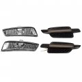 Hecasa Smoke Lens Amber Led Light Bar Fender Lights Clear Front Bumper Side Markers Compatible With 08-09 Pontiac G8 2 Packages