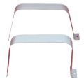 Fuel Tank Strap Set Of 2 For Chevy Silverado 1500 3500 Classic 2007 Steel Material 31 25 In Length Fits 1999 To 2006 And 
