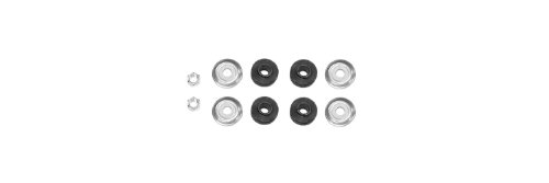 140523 Accessory Kit For Gabriel Shocks 81270 And 49122 Metal Shock Absorber Mounting Hardware Black Silver