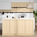 Fuku Mon Wood Grain Contact Paper 24 X 394 Upgraded Thick Natural Peel And Stick Wallpaper Textured Removable Self Adhesive Ash