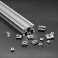 Uxcell T Nuts 15pcs Nickel Plated Carbon Steel Slot Bolts 4040 Series M4 Hammer Head Fastener Sliding For Aluminum Extrusion