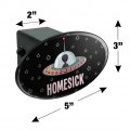 Homesick Ufo Alien Funny Oval Tow Trailer Hitch Cover Plug Insert