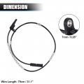 Uxcell Rear Left Right Side Abs Wheel Speed Sensor No 34526791226 For Bmw 340i Base 3 0l L6 Gas 2016-2018