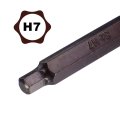 1 2 Drive X H7 7mm Hex Bit Socket S2 Steel Bits Cr-v Sockets 4 Length Use With Ratchet Wrench Slide Bar Extension Rod