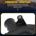 Ocpty Thermostat Housing Fit For Land Rover Lr4 Base 2016 For Hse Range Engine Coolant Assembly Replaces 9w83-8a504-dc