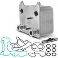 A-premium Engine Oil Cooler Kit Compatible With Ford Trucks F-250 Super Duty 03-07 F-350 E-350 Club Wagon 04-05 04-10 Excursion