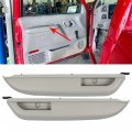 Labwork Door Armrest Light Gray Front Kit Pair Set Of 2 Replacement For 1990-1994 Chevrolet Gmc Truck 15691229 15691230