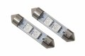 Diode Dynamics Dome Light Leds For Chevy Silverado 2007-2013 Pair 39mm Festoon Smf2 Red 