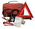 Lifeline Aaa Executive Road Kit 67 Piece Emergency Car Jumper Cables Headlamp Warning Triangle And First Aid