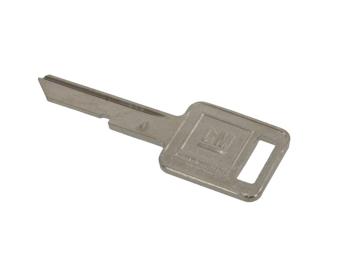 1970-1974 Corvette Key Blank Square J