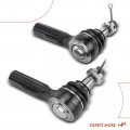 A-premium 2 X Front Outer Tie Rod Ends Compatible With Nissan Frontier 98-04 Pathfinder 96-04 Armada 04 Xterra 00-04 X-trail