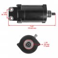 Caltric Starter For Tiger Shark 640 770 900 Ts640 Ts770 Ts770l Ts770r Ts900l 639cc 768cc 900cc Tigershark 1998-1999 Jetski