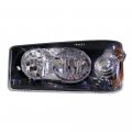 Fortpro Headlight W Corner Lamp For Mack Granite Models Driver Side Replaces 25105806 F235318 
