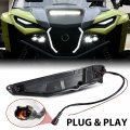 Sautvs Led Turn Signal Daytime Running Lights For Yamaha Rmax 1000 Front Drl Pilot Wolverine Rmax2 Rmax4 2021-2024 Accessories