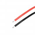 Silicone Wire 10 Awg Ultra Flexible 600v Electric Strands Of Tinned Copper 3 Ft Black Red 